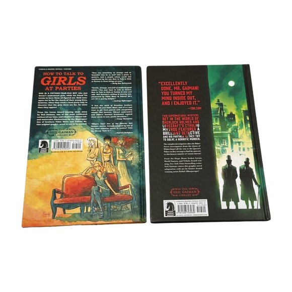 Dark Horse Neil Gaiman Manga Graphic Novel  Lot 2 Vol Girls Parties & Emerald HC - Picture 2 of 15